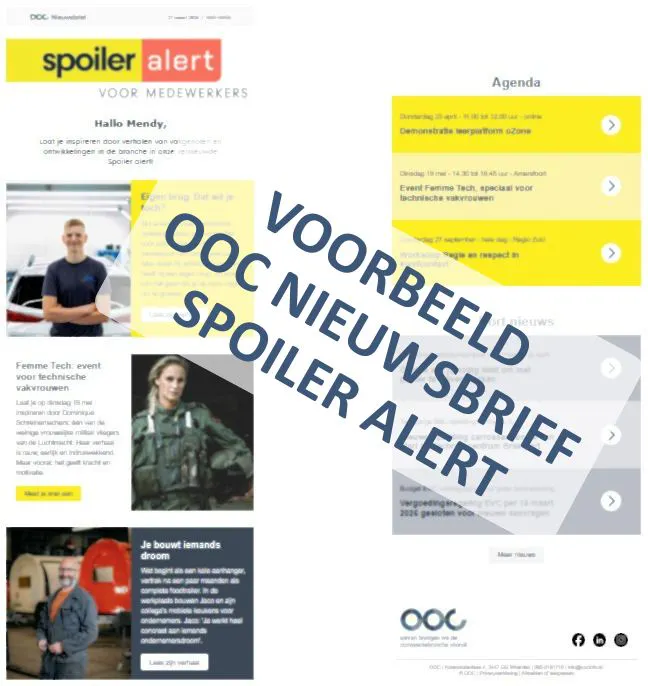 VOORBEELD OOC NIEUWSBRIEF SPOILER ALERT